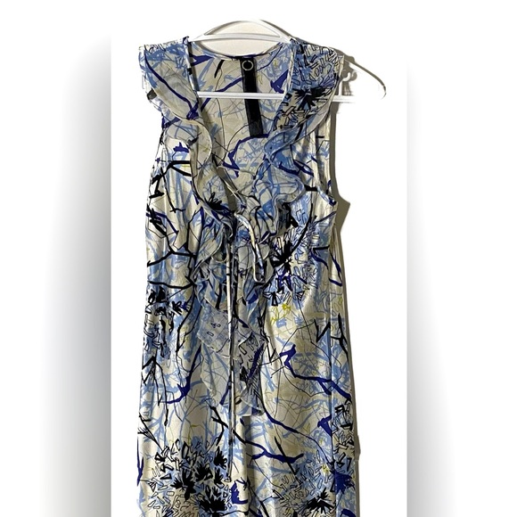 Poleci silk cocktail dress EUC size 0 - Picture 1 of 4